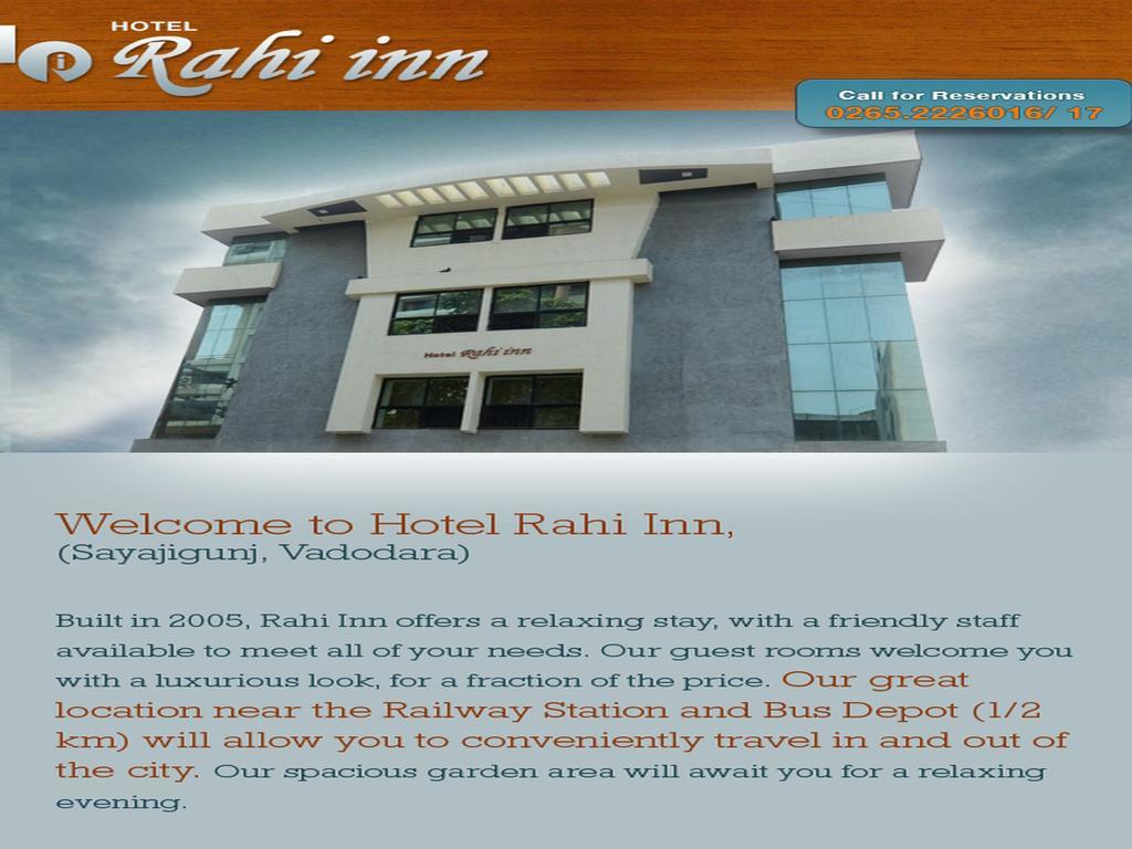 Hotel Rahi Inn Βαντοντάρα Εξωτερικό φωτογραφία